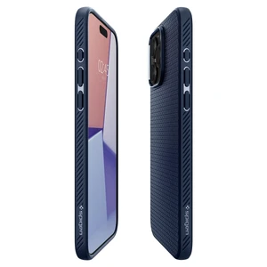 Защитный чехол Spigen Liquid Air Navy Blue для iPhone 15 Pro Max - Фото 2