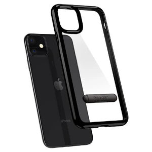 Чехол Spigen Ultra Hybrid S Jet Black для iPhone 11 - Фото 3