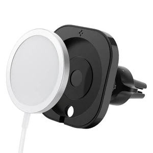Магнітний автотримач MagSafe Spigen MagFit Black для iPhone 14 | 13 | 12 - Фото 2