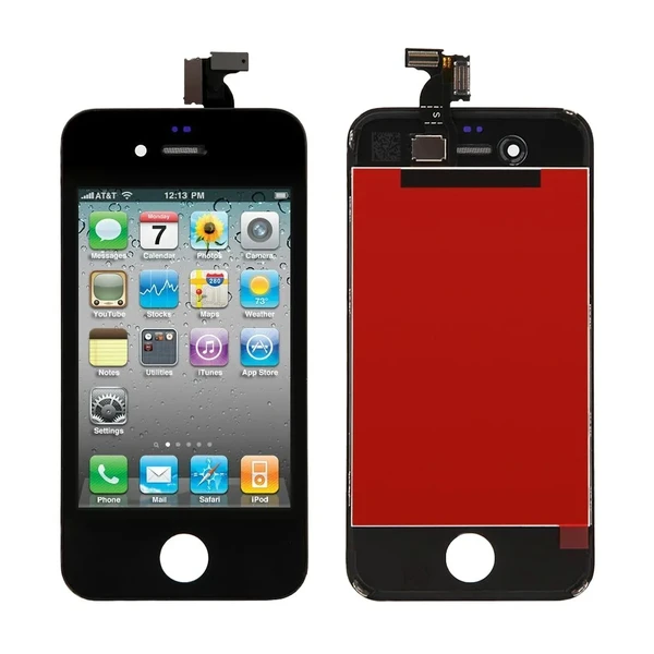 Дисплей с тачскрином (оригинал, черный) для iPhone 4 в Ужгороде