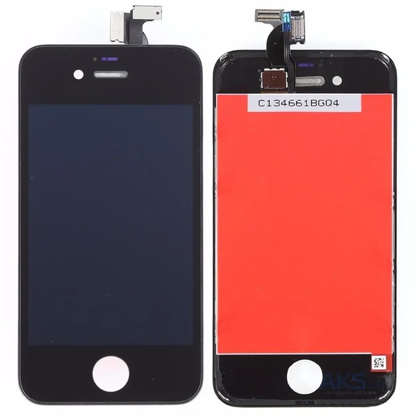 Дисплей с тачскрином (оригинал, черный) для iPhone 4s в Ужгороде