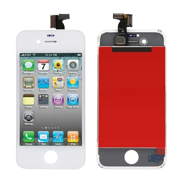 Дисплей с тачскрином (оригинал, белый) для iPhone 4 в Ужгороде