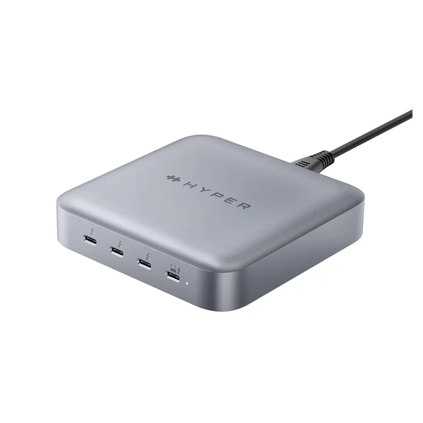 Хаб концентратор HyperDrive Thunderbolt 4 Power 4в1 із вбудованим джерелом живлення GaN для MacBook | iPad у Житомирі