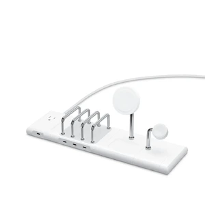 Док-станція MagSafe 2-in-1 Scosche BaseLynx 2.0 Pro Kit для iPhone | AirPods | Apple Watch | iPad - Фото 2