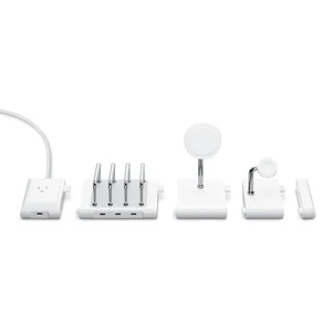 Док-станція MagSafe 2-in-1 Scosche BaseLynx 2.0 Pro Kit для iPhone | AirPods | Apple Watch | iPad - Фото 3