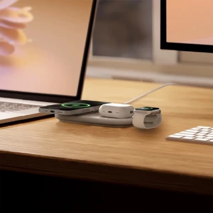 Док-станция MagSafe Belkin 3-в-1 BoostCharge Pro Charging Pad Black 15W с Qi2 для iPhone | Apple Watch | AirPods - Фото 6