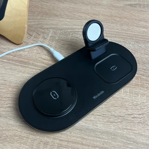 Док-станція Mcdodo 3 in 1 Magnetic Wireless Charger MagSafe 15W White для iPhone | AirPods | Apple Watch - Фото 4
