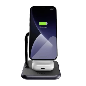 Док-станція MagSafe Zens 3-в-1 Magnetic Wireless Charger 15W для iPhone | AirPods | Apple Watch