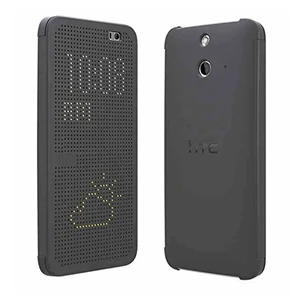 Чохол HTC Dot View Grey для HTC One E8 - Фото 2