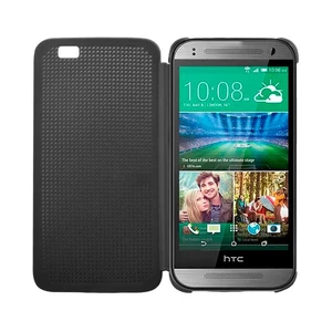 Чохол HTC Dot View Grey для HTC One E8 - Фото 3