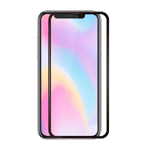 Полноэкранное защитное стекло Baseus 3D Full Cover Tempered Glass для iPhone 11 Pro | X | XS - Фото 2