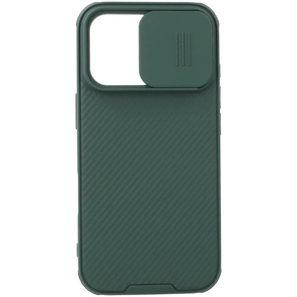 Темно-зеленый чехол Nillkin CamShield Pro для iPhone 16 Pro в Мукачево