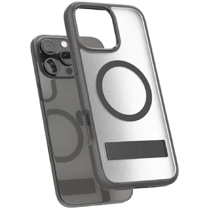 Півпрозорий сірий чохол Spigen Ultra Hybrid S Mag для iPhone 16 Pro - Фото 7