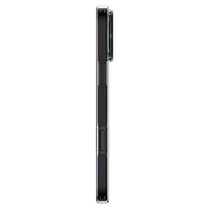 Прозрачно-черный чехол Spigen Crystal Flex для iPhone 16 Pro - Фото 4