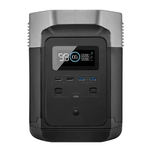 Зарядная станция EcoFlow DELTA Black 1260Wh (1800W) - Фото 2