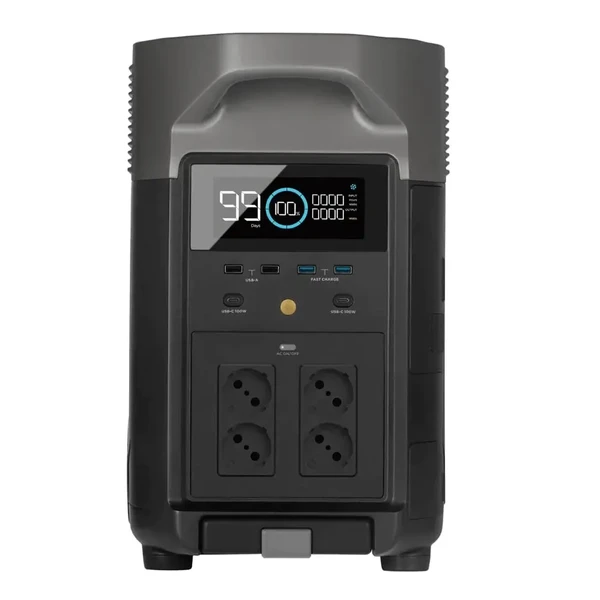 Портативна електростанція EcoFlow DELTA Pro Portable Power Station Black 3600W