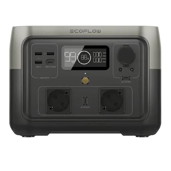 Зарядна станція EcoFlow RIVER 2 Max Portable Power Station Black 500W