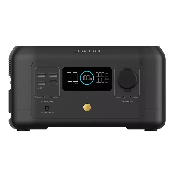Зарядна станція EcoFlow River mini Black 300W