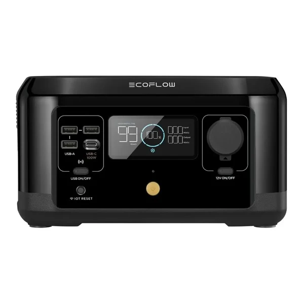 Зарядна станція EcoFlow RIVER mini (Wireless) Black 210W EU