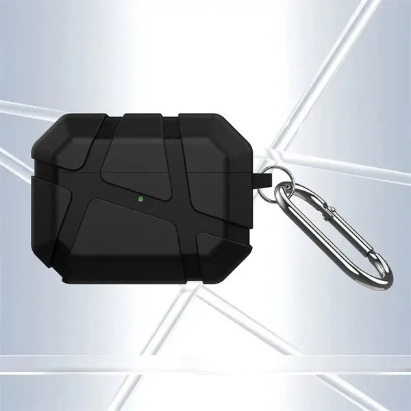 Чохол з карабіном iLoungeMax Ultra Hybrid Case Black для AirPods Pro 3 у Миколаєві