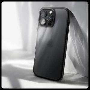 Півпрозорий чорний чохол Spigen Ultra Hybrid для iPhone 16 Pro Max - Фото 6