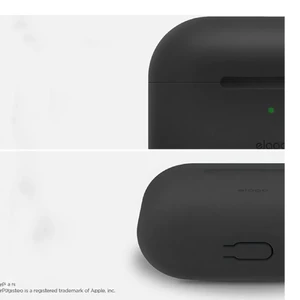 Силіконовий чохол Elago Original Case Dark Grey для AirPods Pro - Фото 3