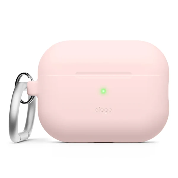 Cиліконовий чохол з карабіном elago Silicone Hang Case Lovely Pink для AirPods Pro 2