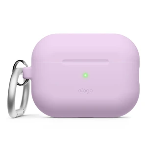 Cиліконовий чохол із карабіном elago Silicone Hang Case Lavender для AirPods Pro 2