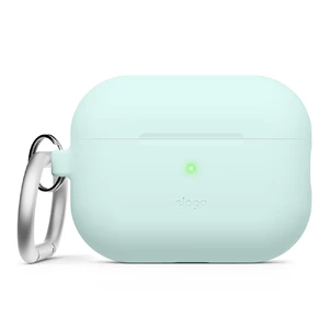 Cиліконовий чохол із карабіном elago Silicone Hang Case Mint для AirPods Pro 2