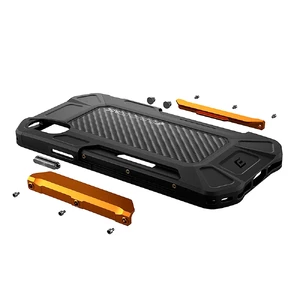 Протиударний чохол-накладка Element Case FORMULA Black | Orange для iPhone X | XS - Фото 9