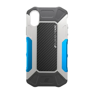 Противоударный чехол-накладка Element Case FORMULA Grey | Blue для iPhone X | XS  - Фото 1