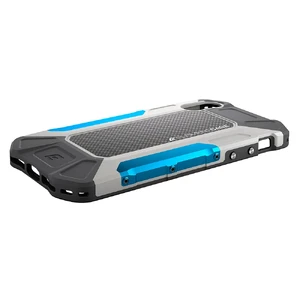 Противоударный чехол-накладка Element Case FORMULA Grey | Blue для iPhone X | XS - Фото 2