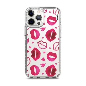 Чехол Casexy Lips and Hearts для iPhone 13 Pro  - Фото 1