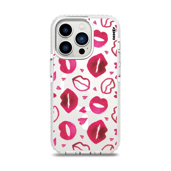 Чохол Casexy Lips and Hearts MagSafe для iPhone 14 Pro