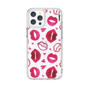 Чехол Casexy Lips and Hearts для iPhone 12 Pro Max  - Фото 1