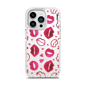 Чехол Casexy Lips and Hearts для iPhone 14 Pro  - Фото 1