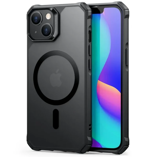 Силиконовый чехол ESR Air Armor TPU Case Frosted Black with HaloLock для iPhone 14 Plus в Сумах