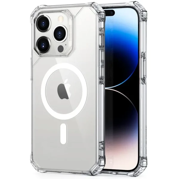 Силіконовий чохол ESR Air Armor TPU Case Clear with HaloLock для iPhone 14 Pro