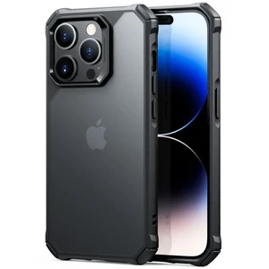 Прозрачный силиконовый чехол ESR Air Armor TPU Case Frosted Black для iPhone 14 Pro 4894240161265 - Фото 1