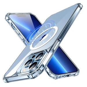 Прозорий силіконовий чохол ESR Air Armor TPU Case Clear with HaloLock для iPhone 13 Pro - Фото 3