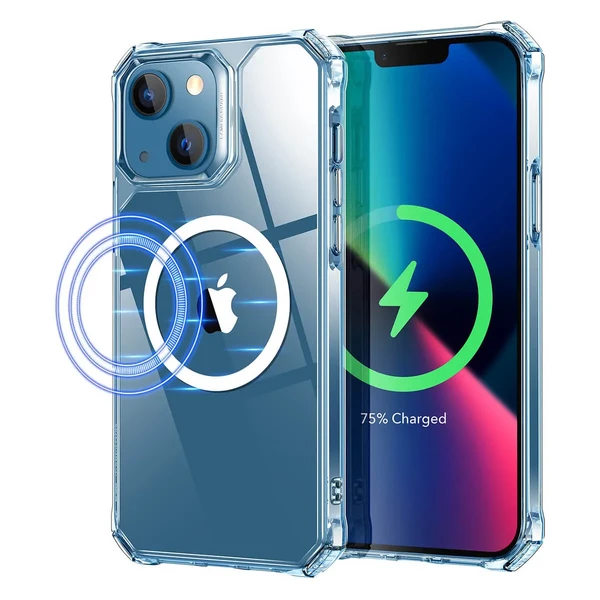 Прозорий силіконовий чохол ESR Air Armor TPU Case Clear with HaloLock для iPhone 13 у Житомирі