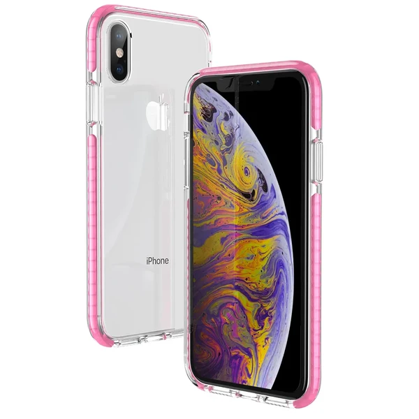 Силиконовый чехол ESR Air-Guard Pink для iPhone XS | X в Ужгороде