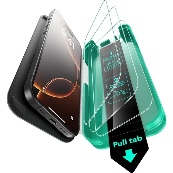 Прозоре скло з аплікатором ESR Armorite для iPhone 16 Pro
