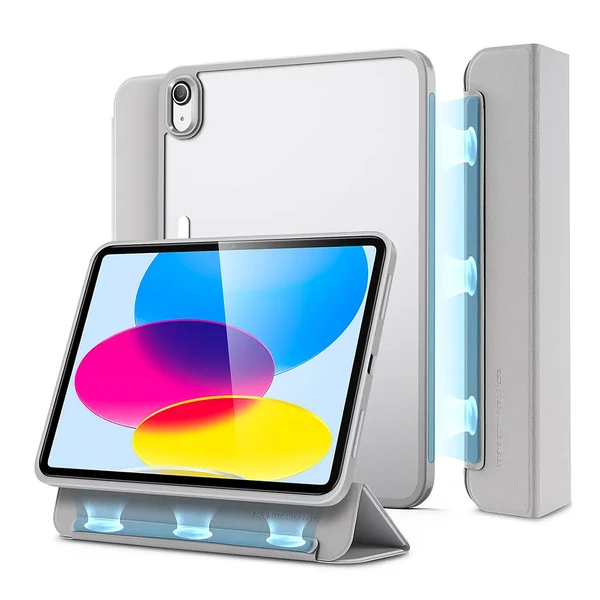 Магнітний чохол-книжка ESR Ascend Hybrid Grey для iPad 10 10.9" (2022)