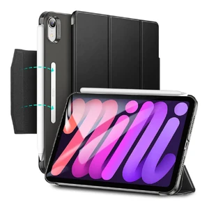 Чорний чохол-книжка ESR Ascend Trifold with Clasp Black для iPad mini 6 (2021)