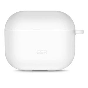 Силиконовый чехол с карабином ESR Bounce Protective Silicone Case White для AirPods 3 (2021)