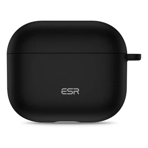 Силиконовый чехол с карабином ESR Bounce Protective Silicone Case Black для AirPods 3 (2021)