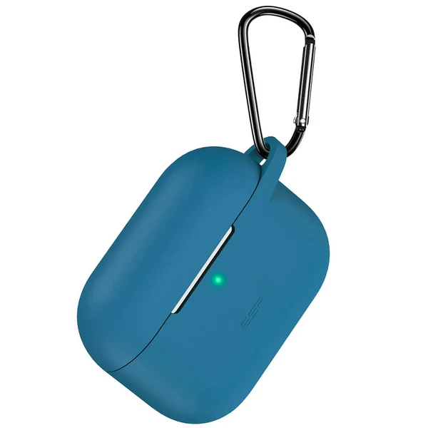 Силиконовый чехол с карабином ESR Bounce Series Blue для AirPods Pro в Тернополе