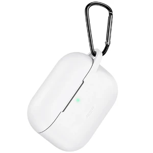 Силіконовий чохол з карабіном ESR Bounce Series White для AirPods Pro