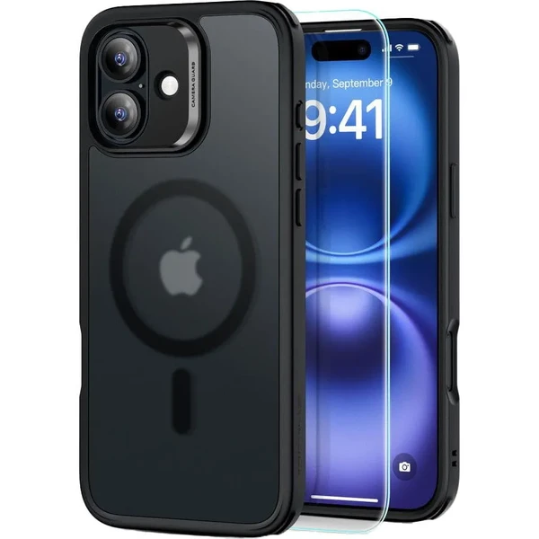 Чохол зі склом ESR Classic Hybrid MagSafe для iPhone 16